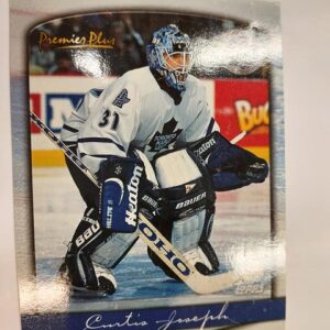 2000-01 Topps Premier Plus Curtis Joseph Checklist OVERSIZED