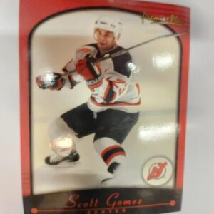 2000-01 Topps Premier Plus Scott Gomez Checklist OVERSIZED