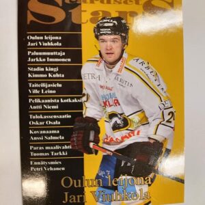 2008-09 Cardset Stars Oulun Leijona Jari Viuhkola