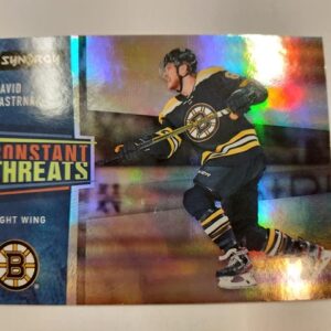 2020-21 Upper Deck Synergy Constant Threats David Pastrnak