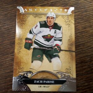 2020-21 NHL artifacts Zach Parise