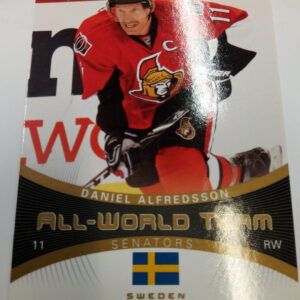 2010-2011 Upper Deck All-World Team Daniel Alfredsson