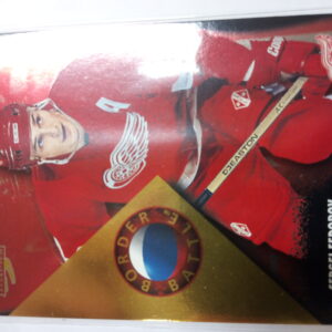 1995-1996 Pinnacle Border Battle Sergei Fedorov