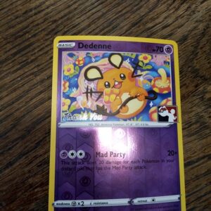 Darkness Ablaze Thank You Promo Card - 150/189 dedenne Reverse Holo