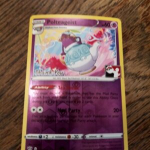 Pokemon Thank You Polteageist Reverse Holo Card- 083/189- Darkness Ablaze
