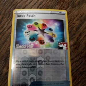 Darkness Ablaze Thank You Promo Card - 172/189 Turbo Patch Reverse Holo)