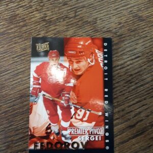 1995 fleer ultra premier pivot Sergei Fedorov