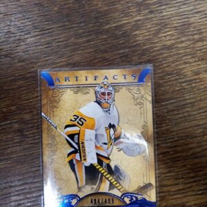 2020-21 UD Artifacts Tristan Jarry BLUE