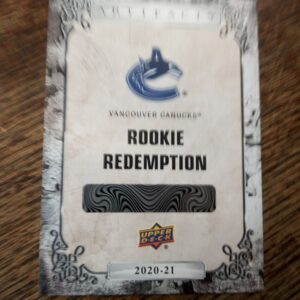2020-21 Artifacts Rookie Redemption 208