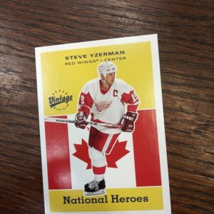 2000 UD Vintage National Heroes Steve Yzerman