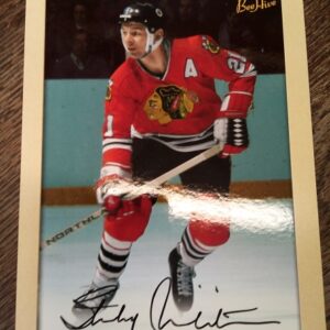 2005-06 big beehive Stan Mikita singature