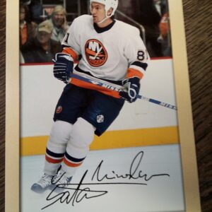 2005-06 big beehive Miroslav Satan singature