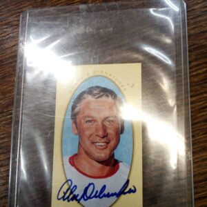 2011 UD NHL Parkhurst Champion Signature Alex Delvecchio