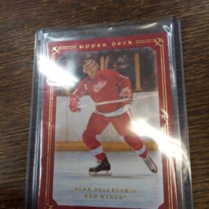 2008 NHL UD Masterpieces Alex Delevecchio