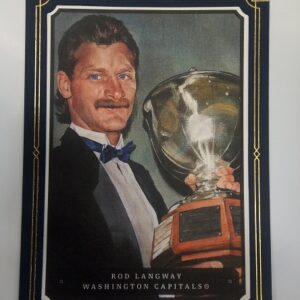 2008-2009 Upper Deck Masterpieces Rod Langway (Oversized)