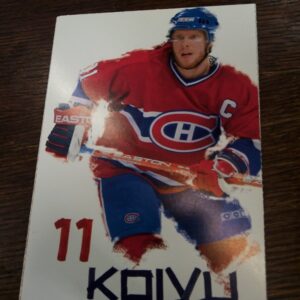 2003 Saku Koivu Fundation sign. CocaGola