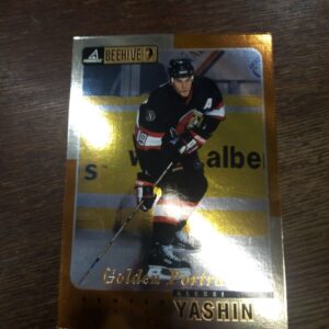 1998 Pinnacle Beehive Team Alexei Yashin Golden Portraits (Oversized)