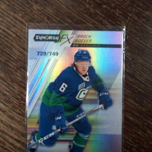 2020-21 UD Synergy Brock Boeser