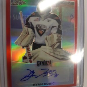 2016-17 ITG Leaf Metal Ryan Kubic autograph 2/2