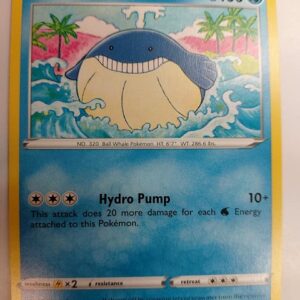 Pokemon TCG Wailmer #31 Vivid Voltage