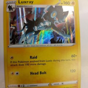 Pokemon TCG Luxray #62 Rebel Clash FOIL