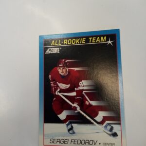 1991 All-Rookie Team Score - Sergei Fedorov
