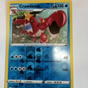 Crawdaunt (BST 39) Battle Styles