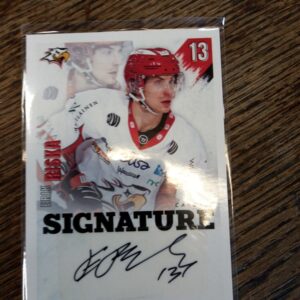 2020-21 sm-liiga platium edition Erik Riska Signature