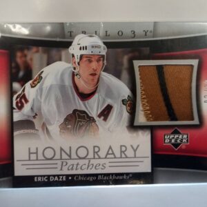 2005-2006 Upper Deck Trilogy Honorary Patches Eric Daze