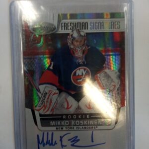 2011-2012 Panini Certified Freshman Signatures Rookie Mikko Koskinen