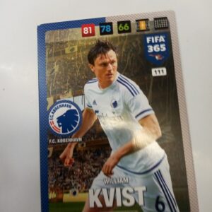 2016-17 Adrenalyn XL Fifa 365 Team Mate William Kvist