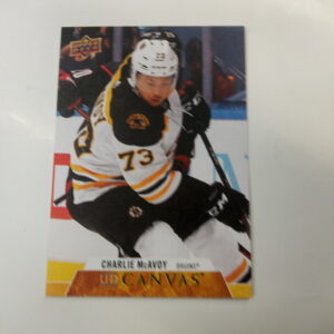 2020-2021 UD series 2 Charlie McAvoy canvas