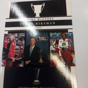 2006-07 SM-Liiga Trophy Winners Juuso Riksman