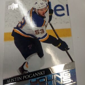 2020-2021 UD Series 2 Young Guns Austin Poganski