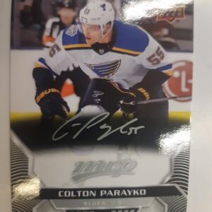 2020-21 MVP Colton Parayko Silver Script