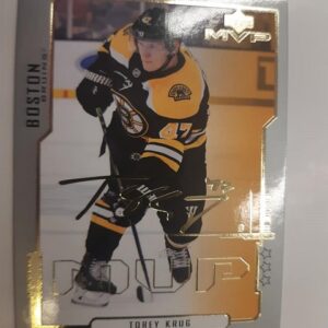 2020-21 MVP Torey Krug Gold Script