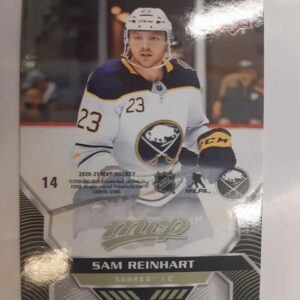 2020-21 MVP Sam Reinhart Puzzle card