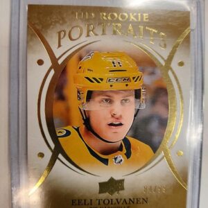 2018-19 Upper Deck Rookie Portraits /99 Eeli Tolvanen