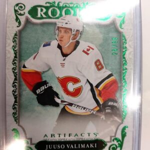 2018-19 Artifacts Rookie Emerald /99 Juuso Välimäki