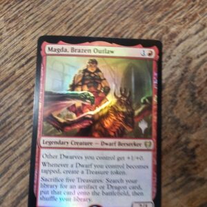 Magda, Brazen Outlaw (V.2) - Kaldheim: Promos foil