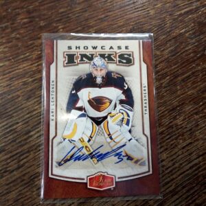 2006 NHL Fleer Showcase Inks Kari Lehtonen