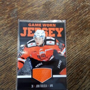 2016-17 Joni Tuulola game worn jersey