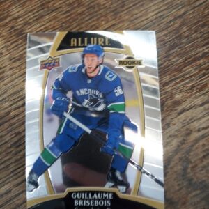 2019-20 UD Allure rookie Jimmy Schuldt