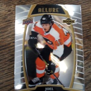 2019-20 UD Allure rookie Joel Farabee