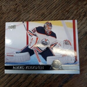 2020-2021 Upper Deck Series 1 Mikko Koskinen