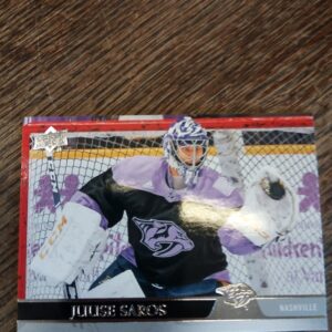 2020-2021 Upper Deck Series 1 Juuse Saros