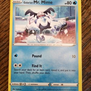 Galarian Mr. Mime (BST 34) Battle Styles