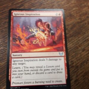 Igneous Inspiration - Strixhaven: School of Mages