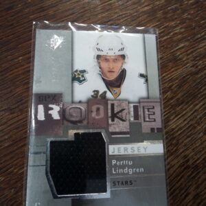 2009-10 SPX Upper Deck Series 1 Rookie Perttu Lindgren jersey