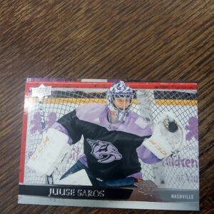 2020-2021 Upper Deck Series 1 Juuse Saros